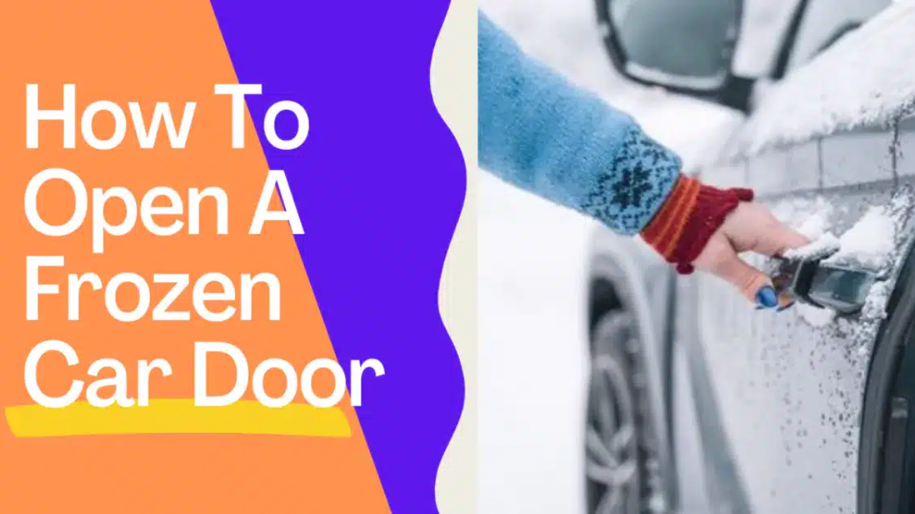 How To Open A Frozen Car Door